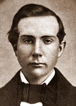 John D. Rockefeller aged 18