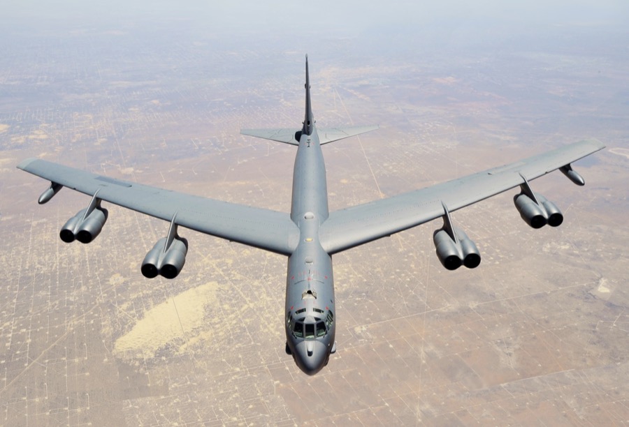 A B-52 Stratofortress bomber