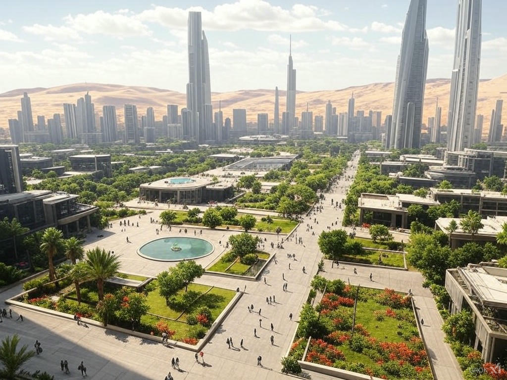 Water abundant city